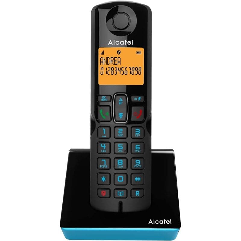 Telefono cordless Alcatel S280 Ewe Nero/Blu