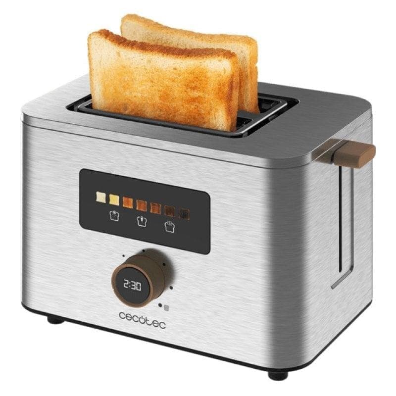 Tostapane Cecotec Touch&Toast Double acciaio inox 950W doppia fessura corta touchscreen
