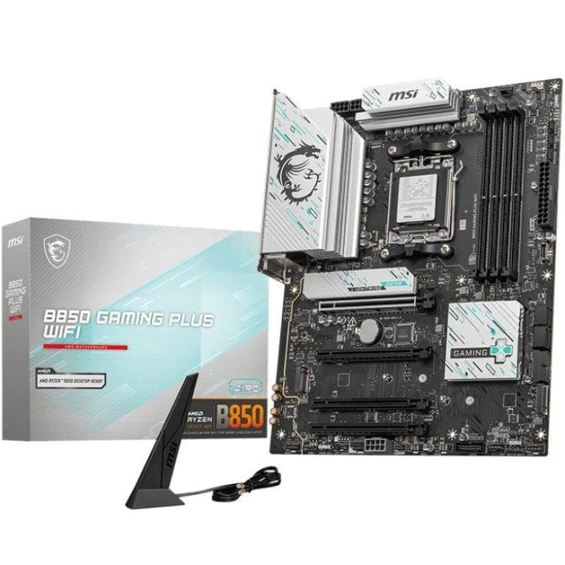 Schede Madri MSI B850 GAMING PLUS WIFI AMD B850 Socket AM5 DDR5 ATX WiFi 7 PCIe 5.0