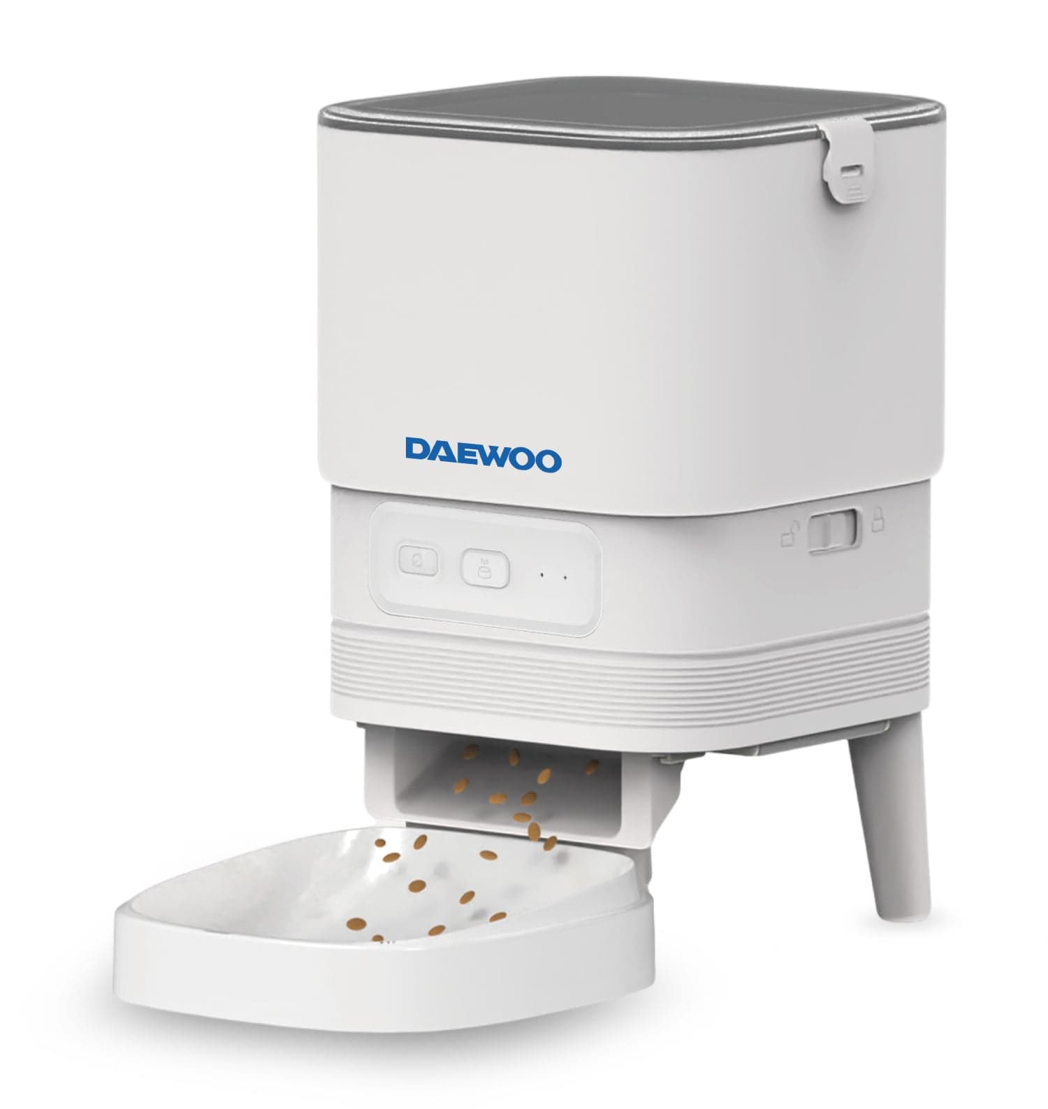 Daewoo D-PF13 4L Alimentatore automatico Wi-Fi ABS Grigio/Bianco USB Tipo-C Universale