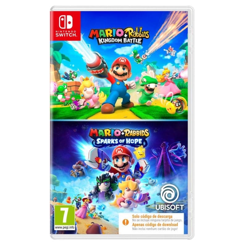 Mario & Rabbids Double Pack Codice in una scatola Nintendo Switch