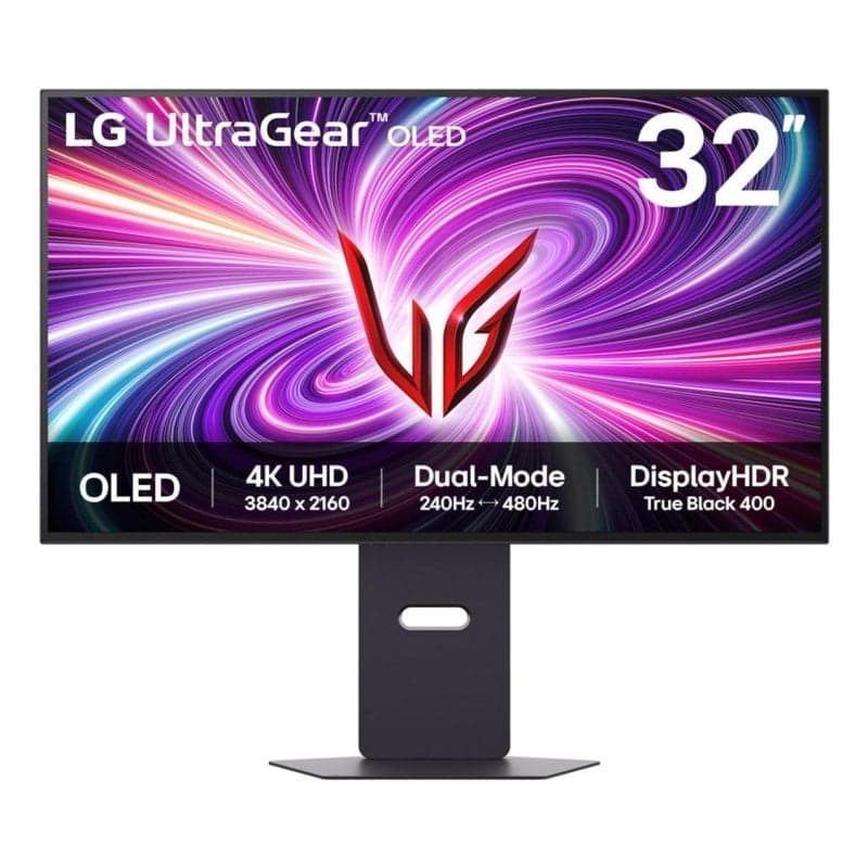 Monitor LG 32GX870A-B 32" UltraHD 4K 480Hz OLED 0,03ms G-SYNC FreeSync HDR10