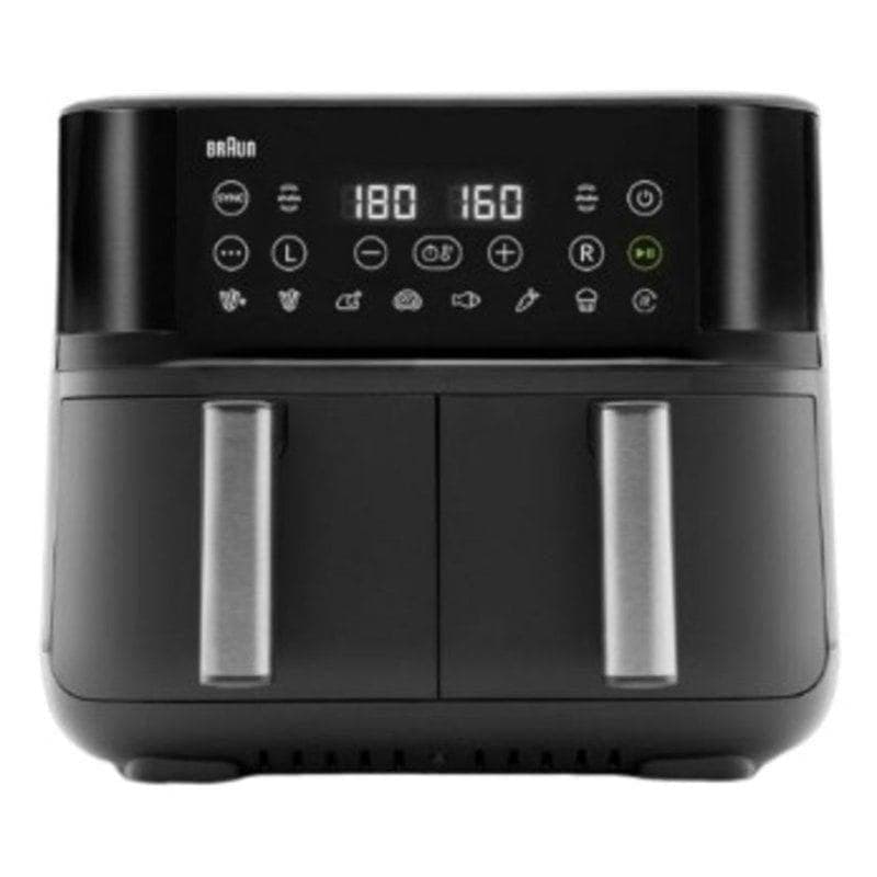 Friggitrice ad Aria Braun TD 3030I BK 8L 2850W Doppio Cestello Sync Timer