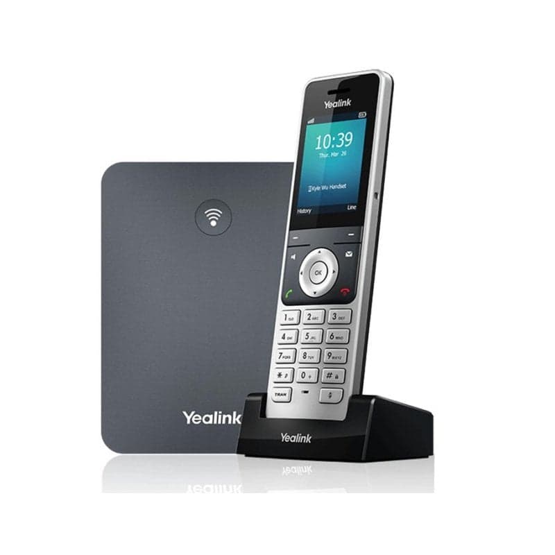 Telefono IP Yealink W76P Wireless 20 linee Display TFT 2.4" Grigio