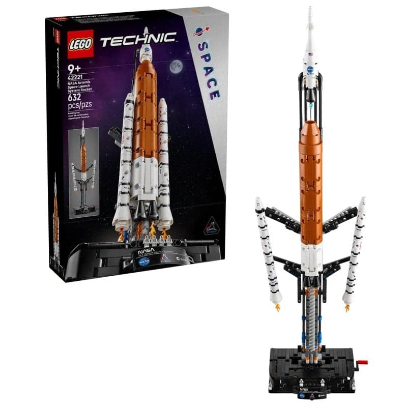 LEGO Technic Razzo Sistema di Lancio Spaziale Artemis NASA 42221 632 pezzi