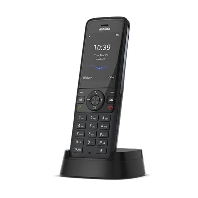 Telefono Yealink W78H Nero TFT 2.4 pollici DECT 10 portatili