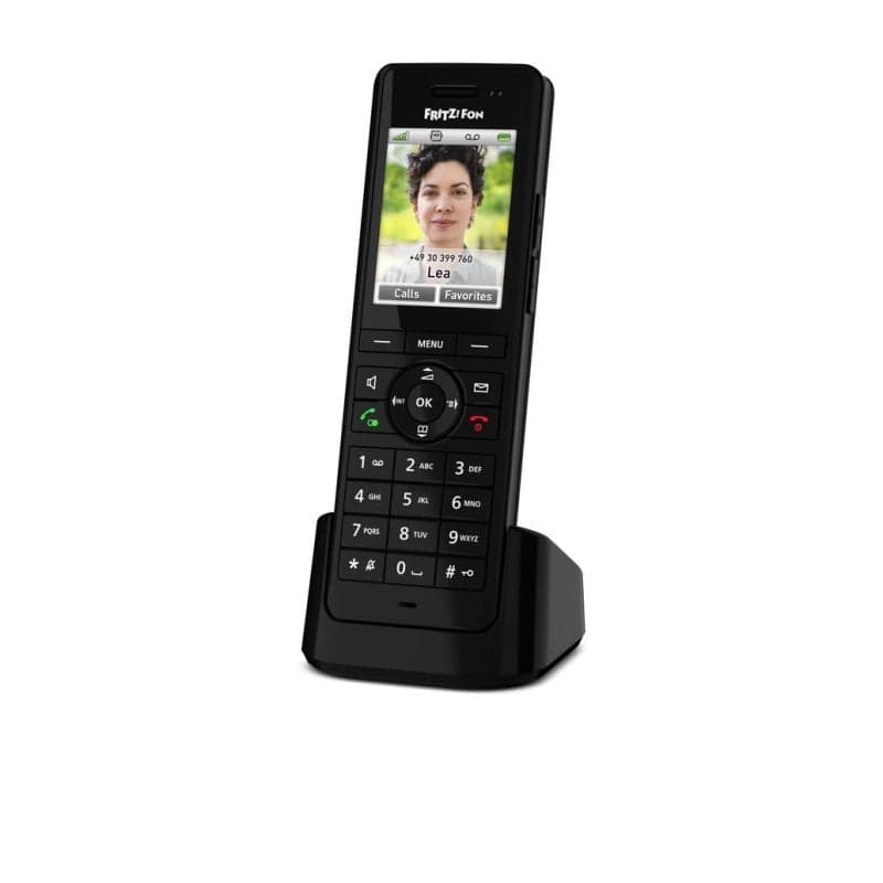 Telefono DECT Fritz X6 Edition International Nero