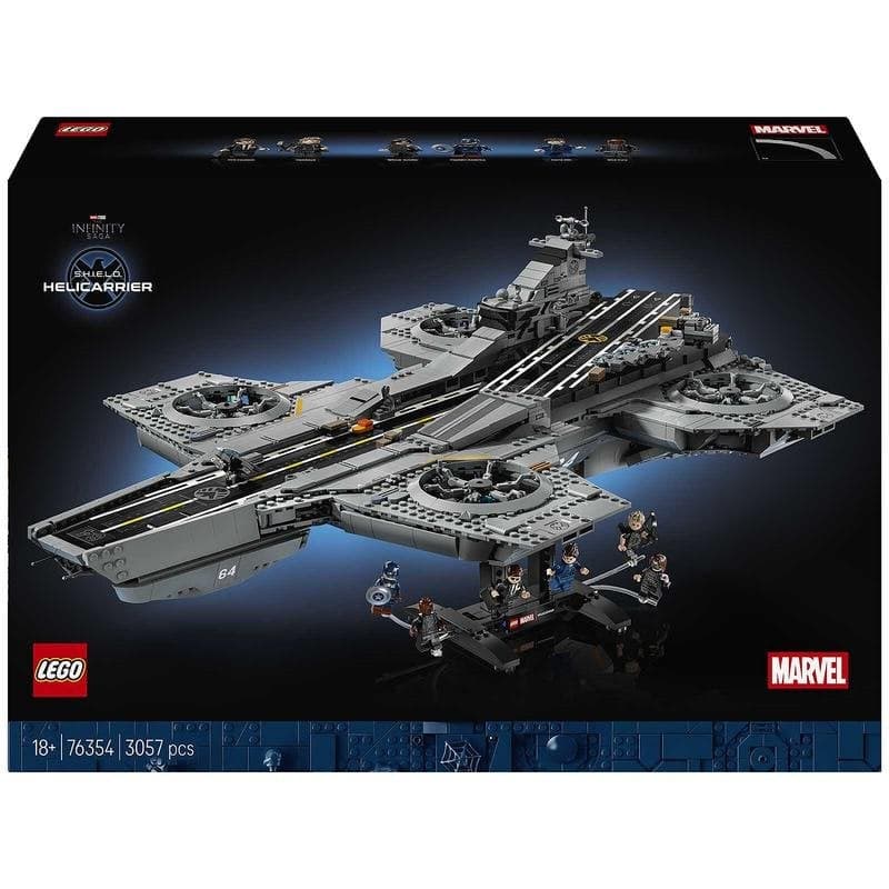 Modellino LEGO Marvel 76354 Helitransportatore SHIELD per Adulti