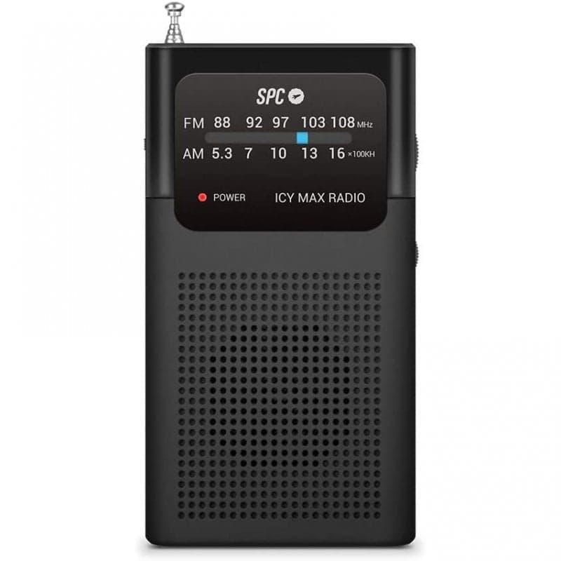 Radio portatile analogica SPC Icy Max nera