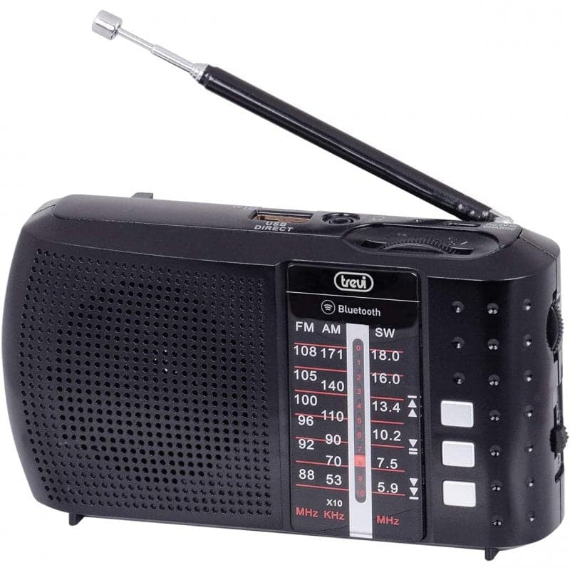 Trevi 0RA7F2000 radio Portatile Analogico e digitale Nero