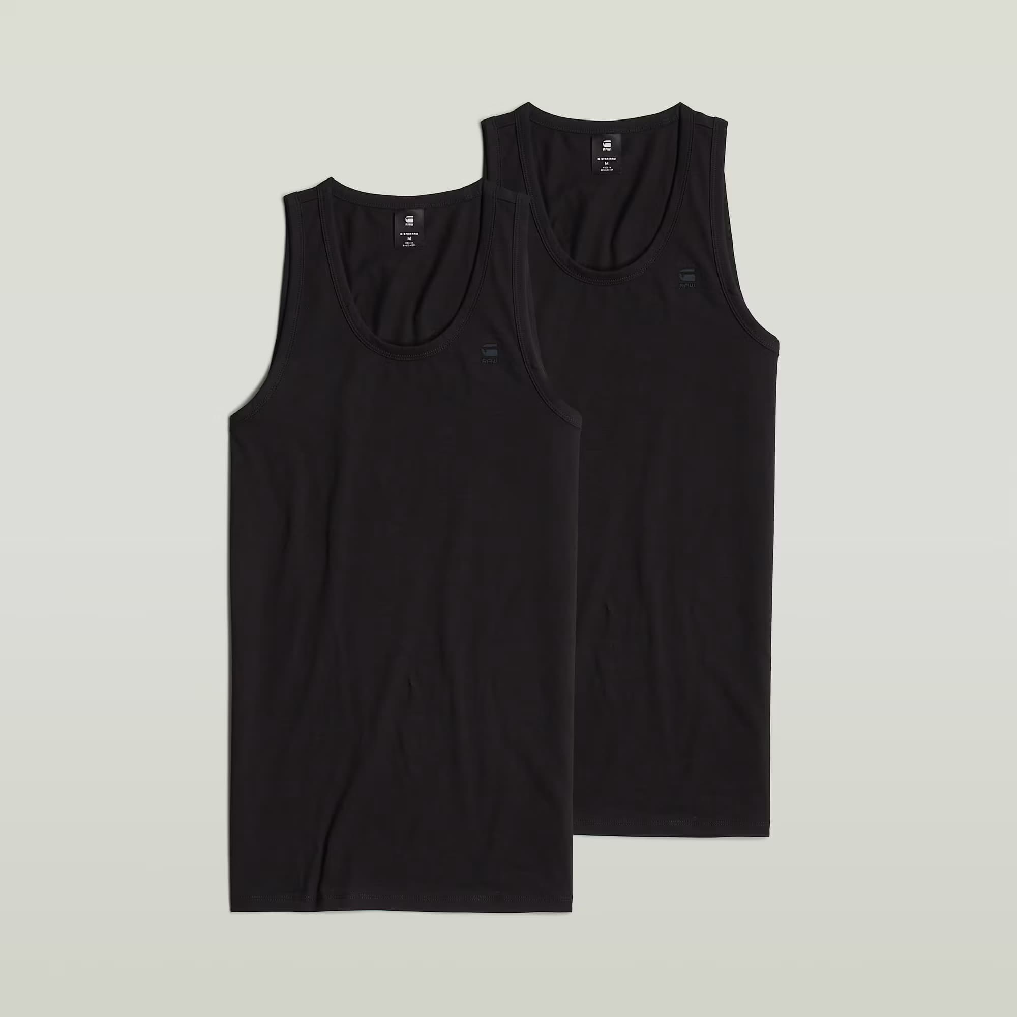 Base Tank Top 2-Pack - Black - Men