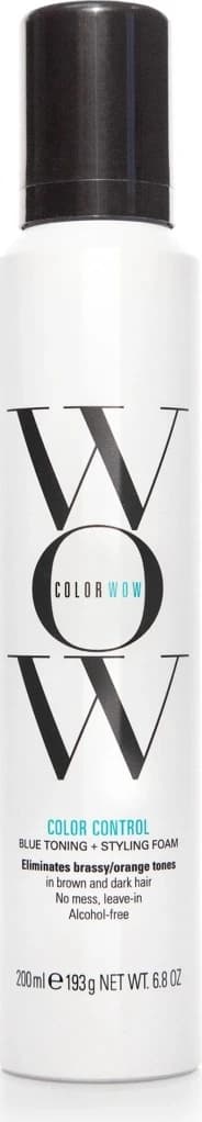 Colour Wow Colour Control Styling mousse con tinta blu 1×200 ml, mousse styling