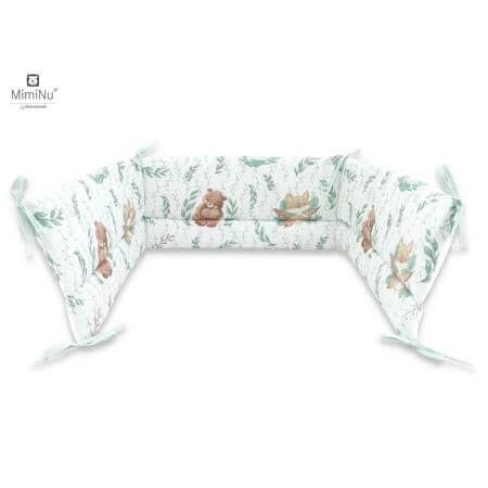 Lettino con nastri, 120x60 cm, Lulu Natural, MimiNu