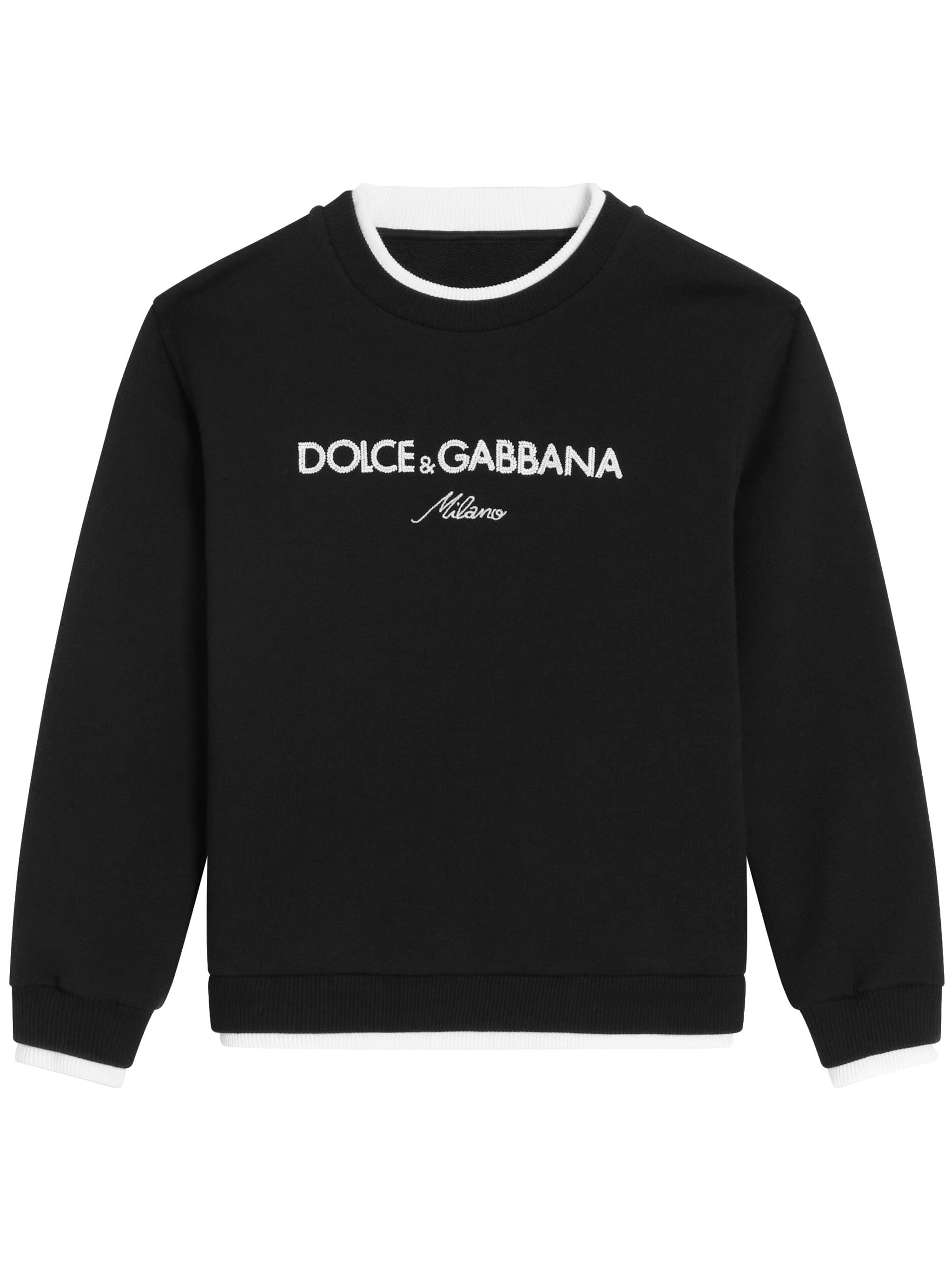 DOLCE & GABBANA KIDS Felpa Girocollo