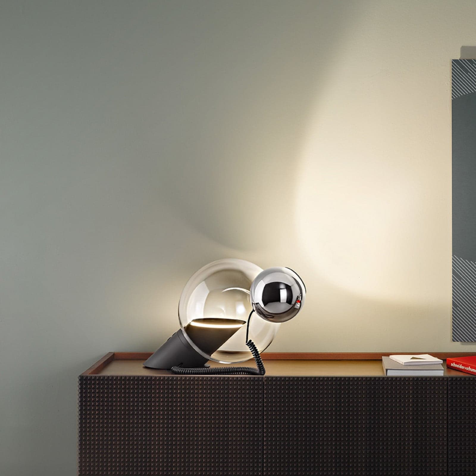 Lampada LED da tavolo Gravita, a 2 luci Stilnovo - Soggiorno - Design - Metallo