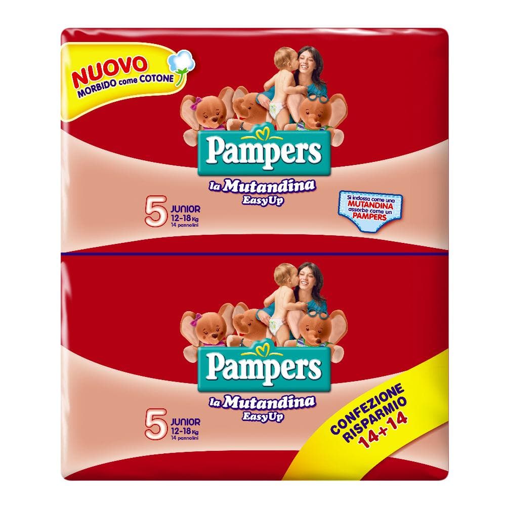 Pampers Easy Up Junior, 28 Pannolini
