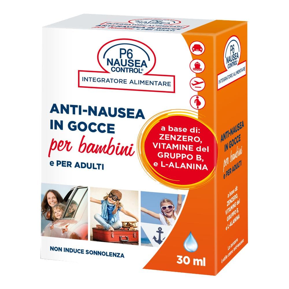P6 Nausea Control gocce, 30 ml