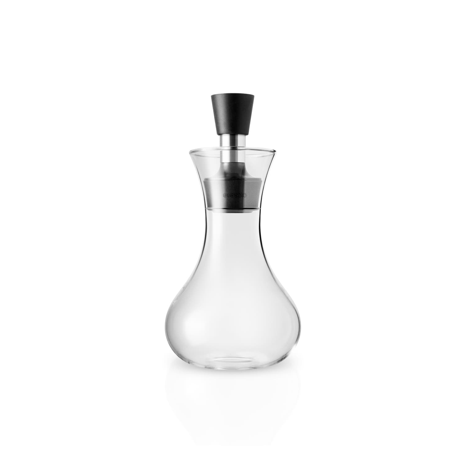 Eva Trio - Shaker per vinaigrette Stoppe-goutte - Trasparente - Acciaio inossidabile - Designer The Tools