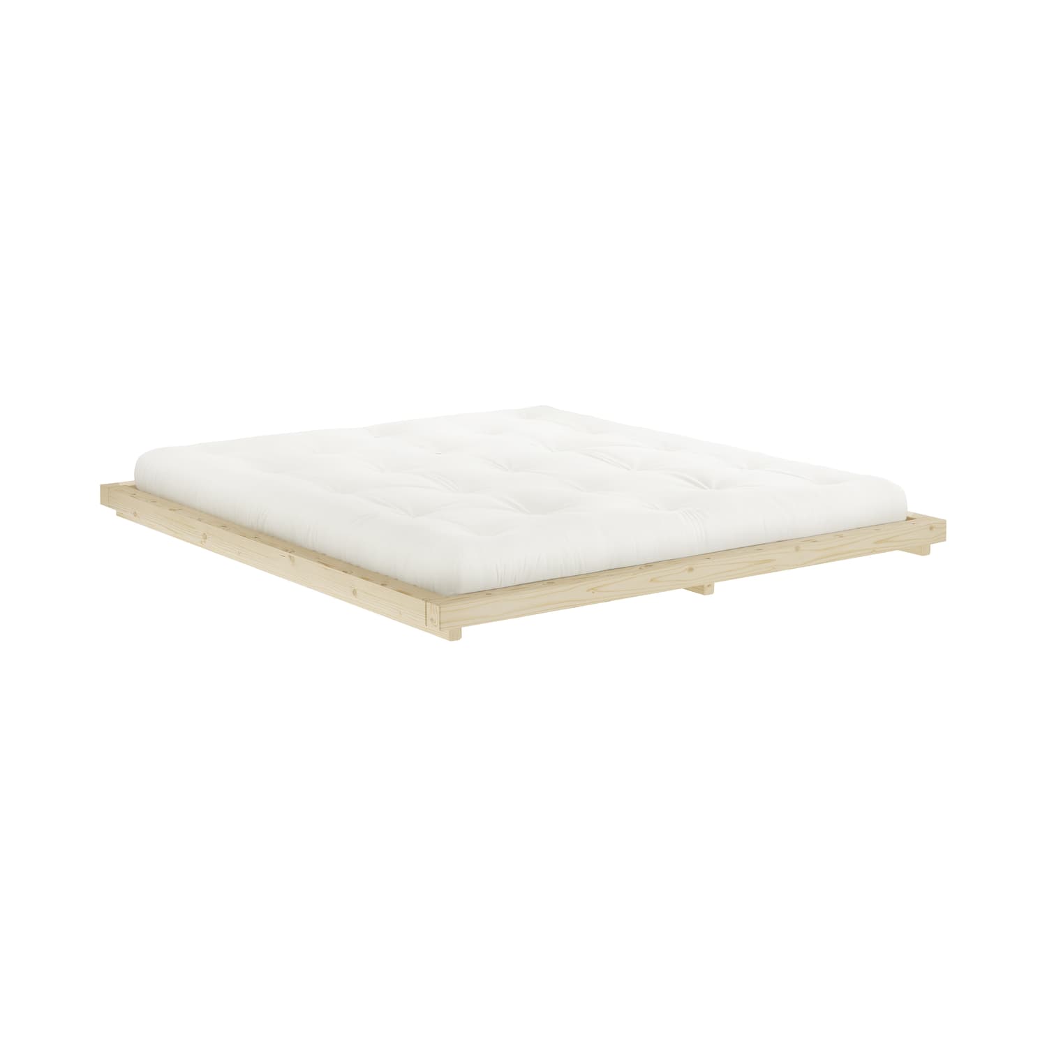 KARUP - Letto matrimoniale Dock - Legno naturale - Pino massello certificato FSC