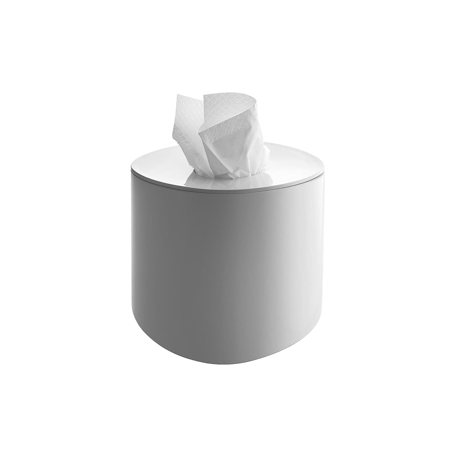 Alessi - Scatola fazzoletti Birillo - Bianco - PMMA - Designer Piero Lissoni