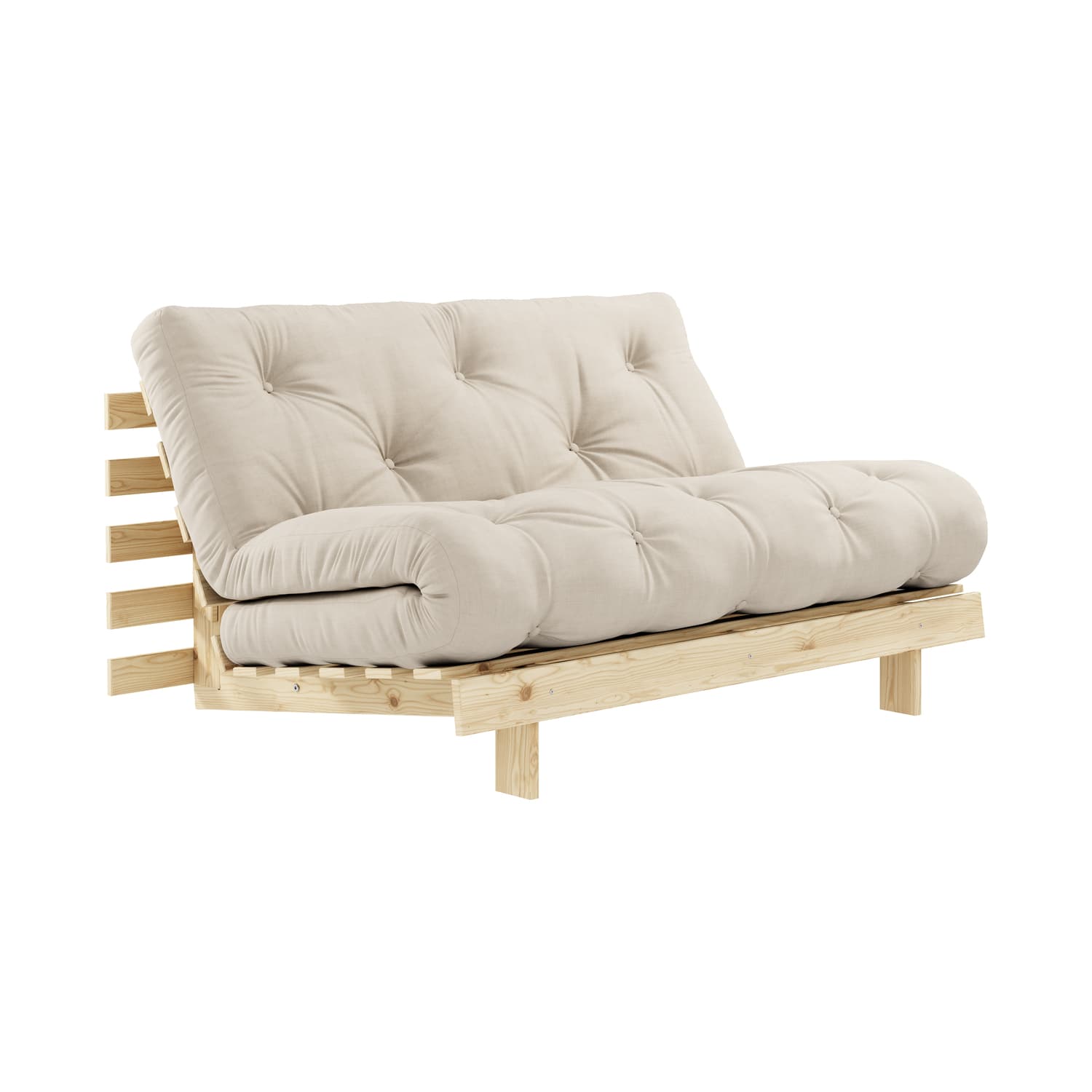 KARUP - Divano 2 posti Roots - Beige - Fibre riciclate miste