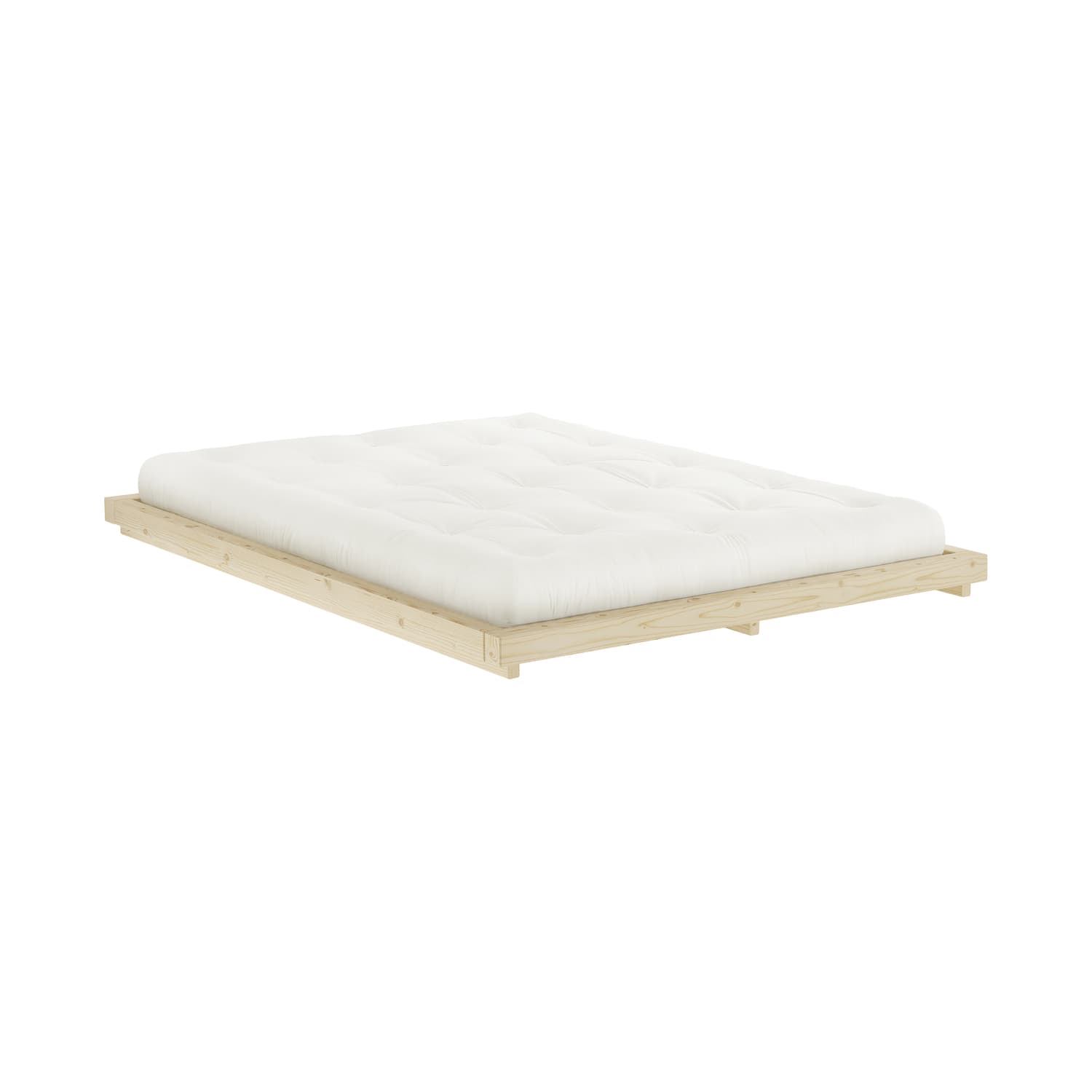 KARUP - Letto matrimoniale - Legno naturale - Pino massello certificato FSC