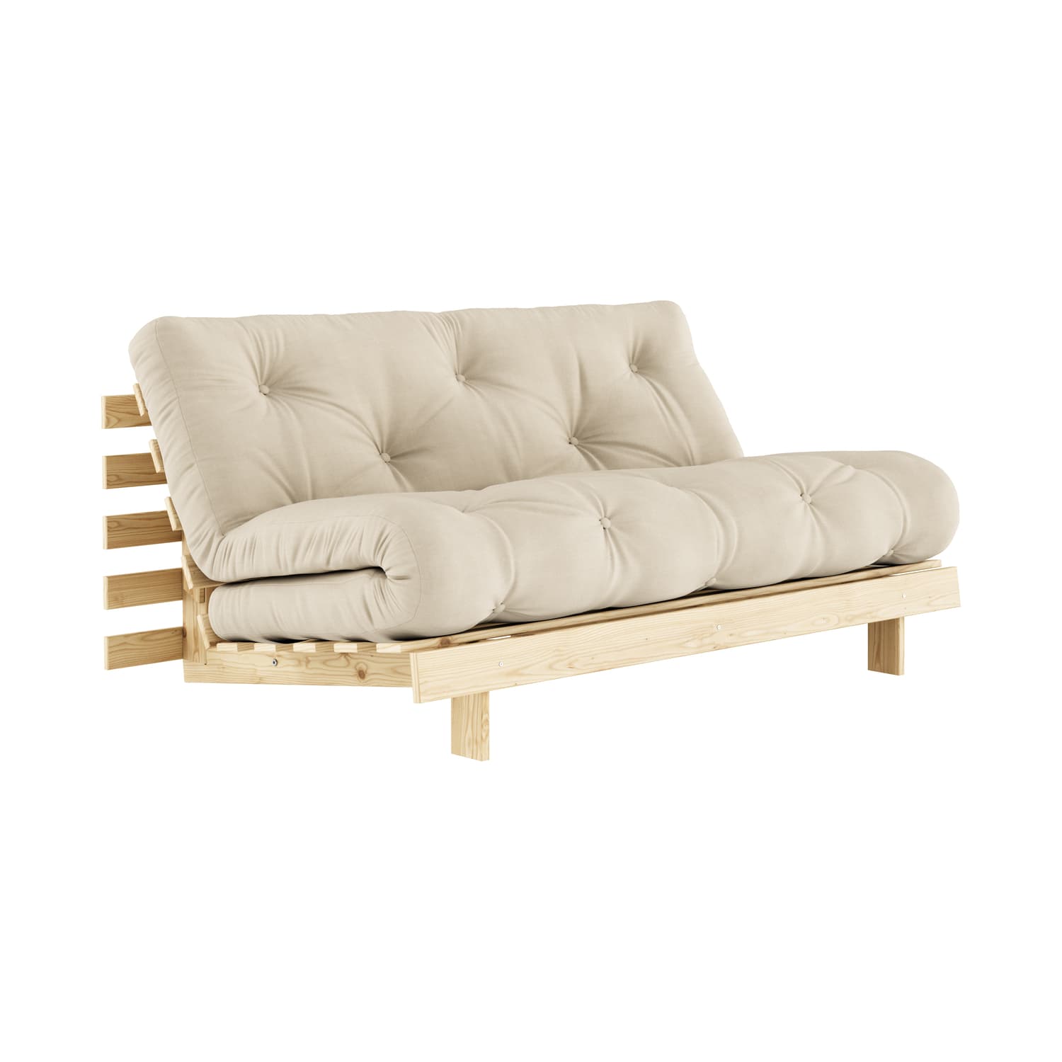 KARUP - Divano 2 posti Roots - Beige - Fibre riciclate miste