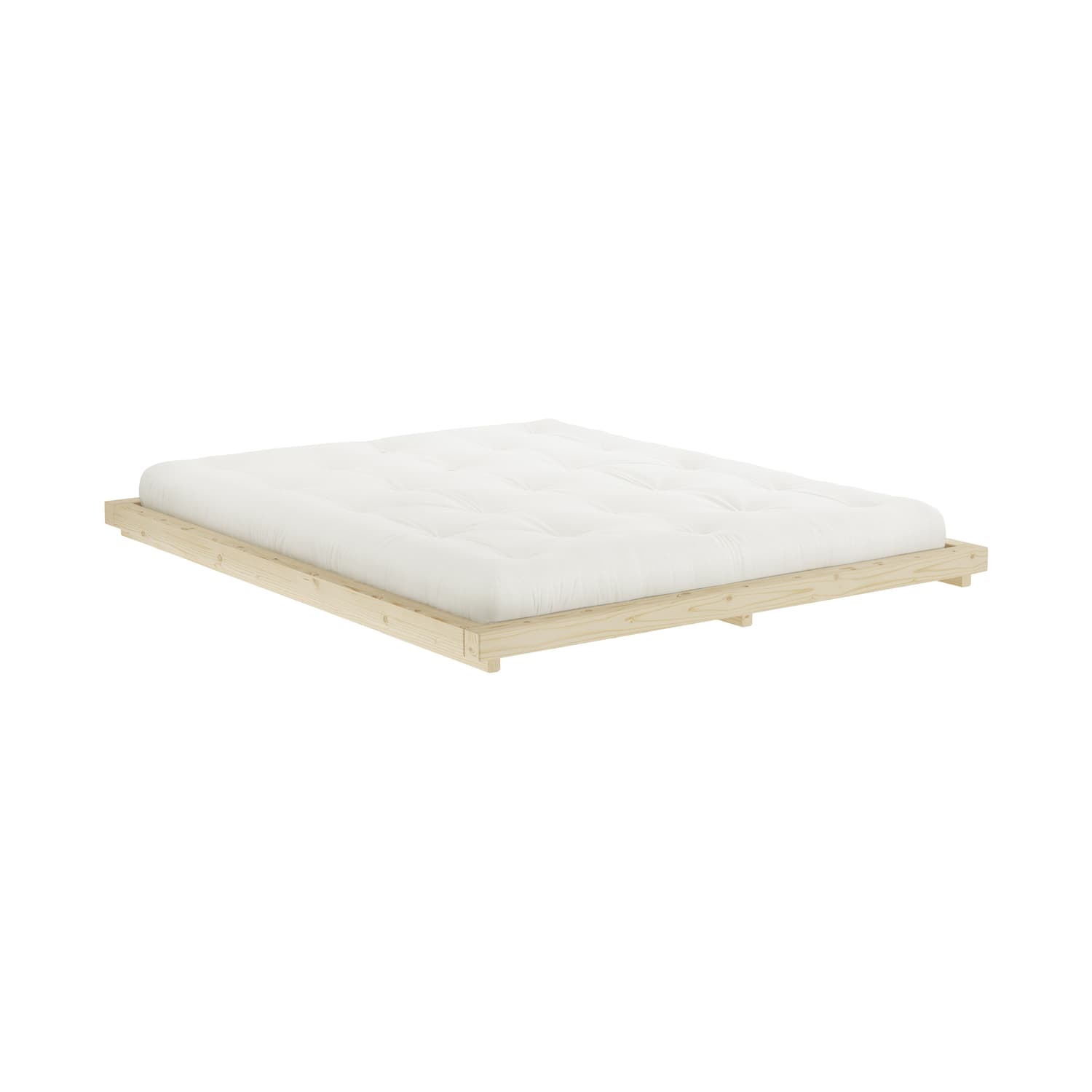KARUP - Letto matrimoniale Dock - Legno naturale - Pino massello certificato FSC