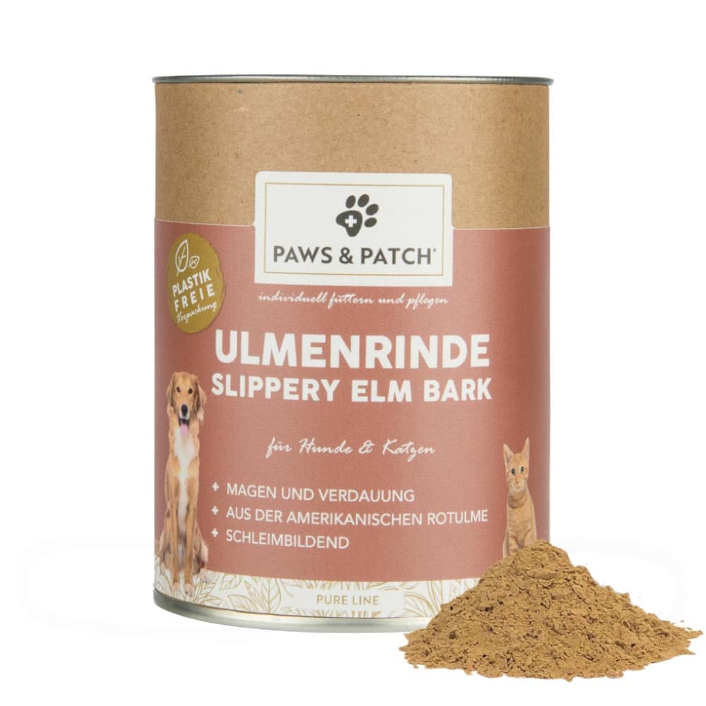 PAWS & PATCH Slippery Elm Bark Corteccia di Olmo Complemento alimentare - 100 g