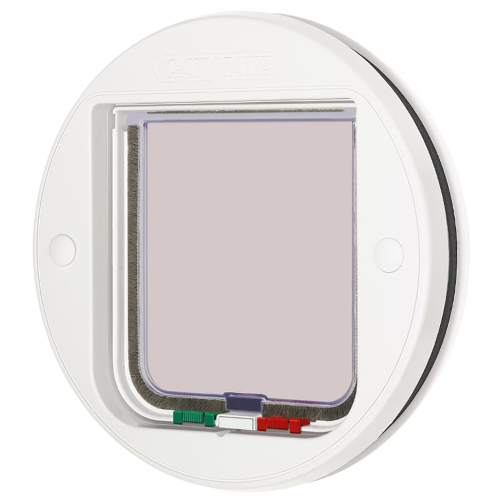 Gattaiola Cat Mate 210 a 4 vie per vetro - bianco