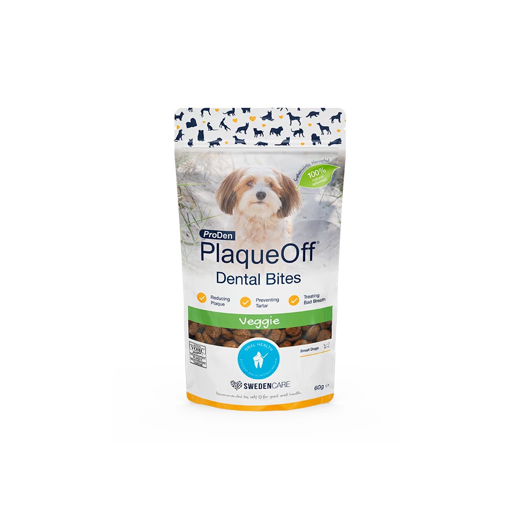 ProDen PlaqueOff Dental Bite per cani piccoli e gatti - 60 g