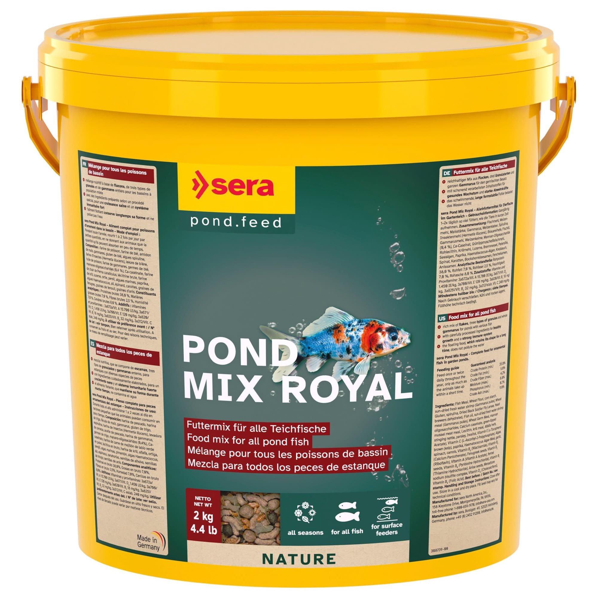 Sera Pond Mix Royal Nature - 10 l