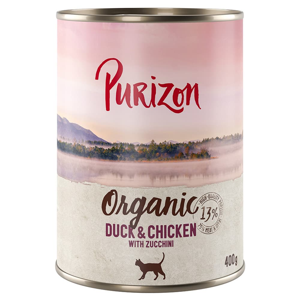 Purizon Organic 6 x 400 g - Senior Manzo con Zucca - NUOVO!