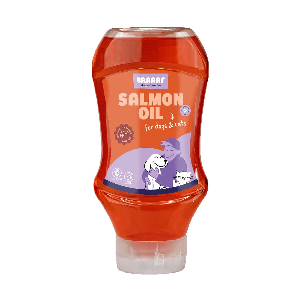 Braaaf Olio di salmone - Set %: 2 x 500 ml