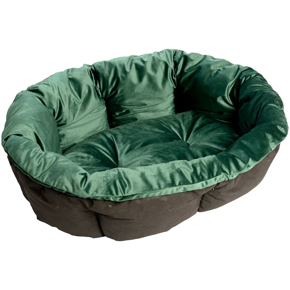 Rivestimento Ferplast Sofà velluto verde - Tg. 10: L 96 x P 71 x H 32 cm