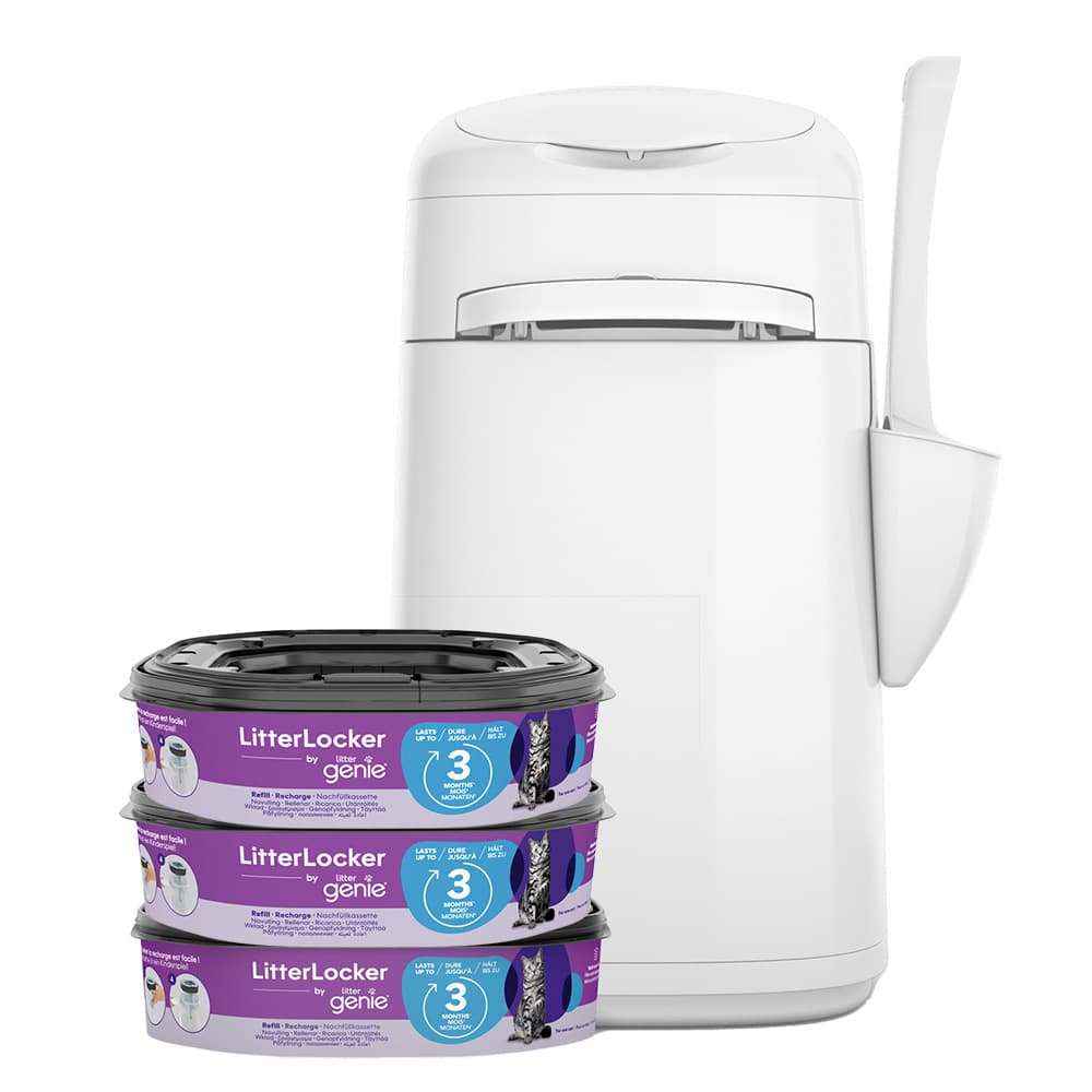 Litter Genie Sistema di smaltimento lettiera LitterLocker® - Set %: LitterLocker® + 3 ricariche