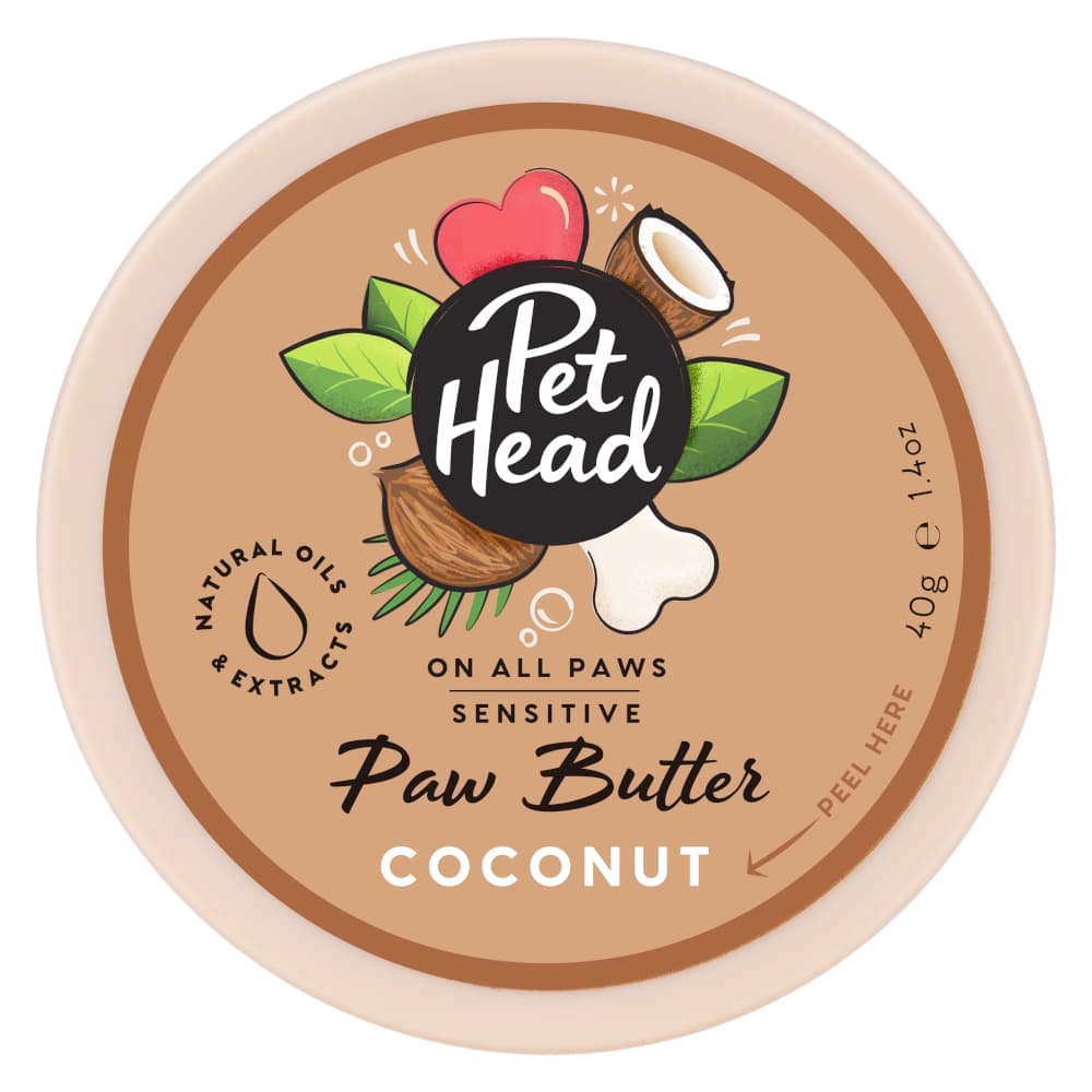 Pet Head On All Paws Paw Butter - 40 g coconut