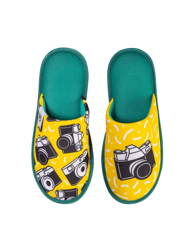 Pantofole allegre Dedoles Macchina fotografica (D-U-F-HS-C-T-163) 40/41