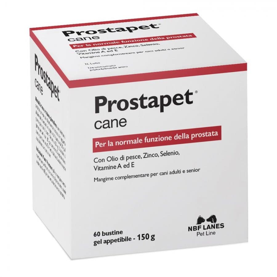 Prostapet Cane Gel 30 Bustine - Salute della Prostata per Cani