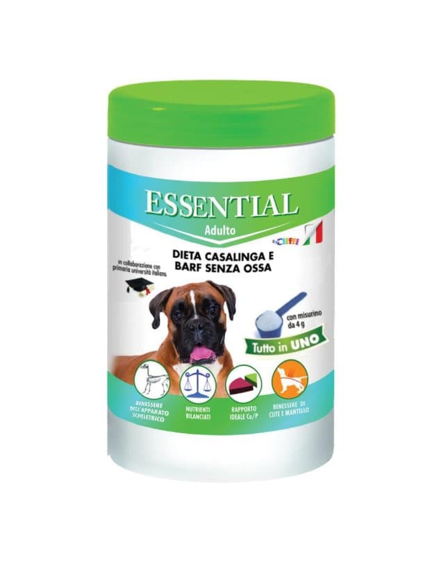Cane Adulto Essential 650g - Integratore Completo per Dieta Casalinga