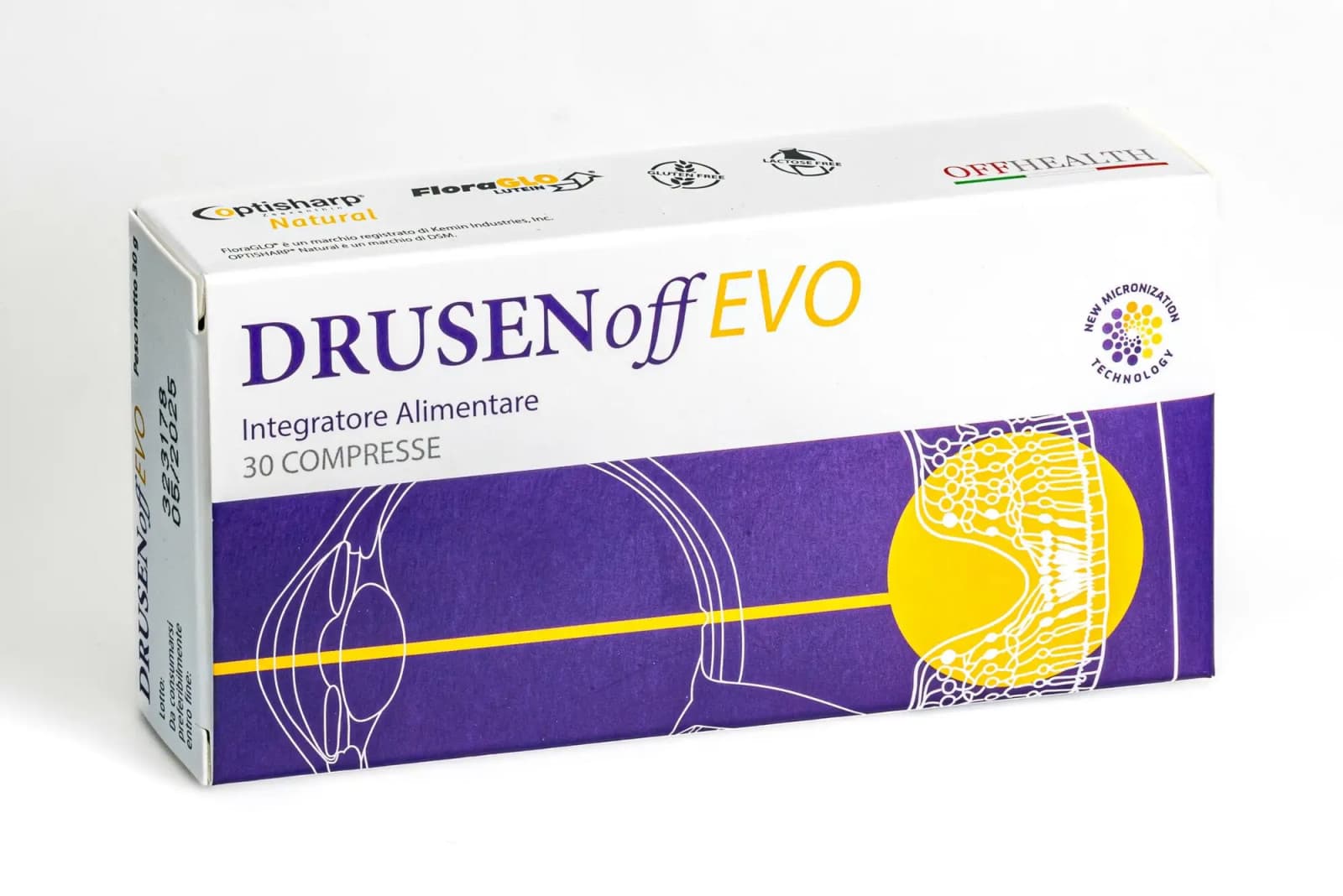 Offhealth Drusenoff Evo Integratore Benessere Vista 30 Compresse