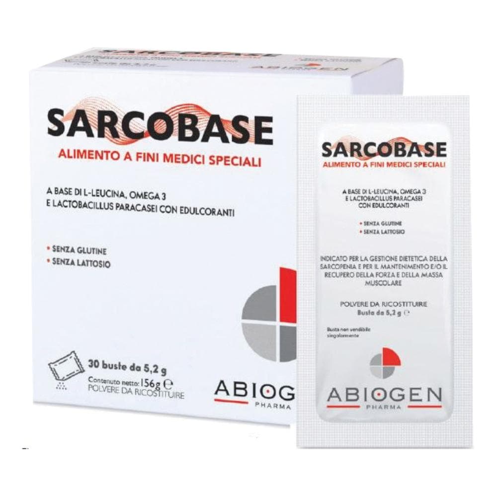 Abiogen Sarcobase Alimento Speciale per Sarcopenia 30 Bustine