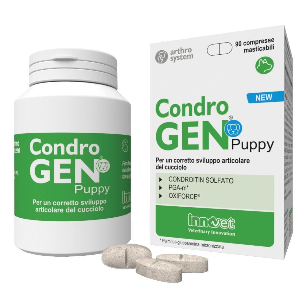Condrogen Puppy 90 Compresse Masticabili per Cuccioli