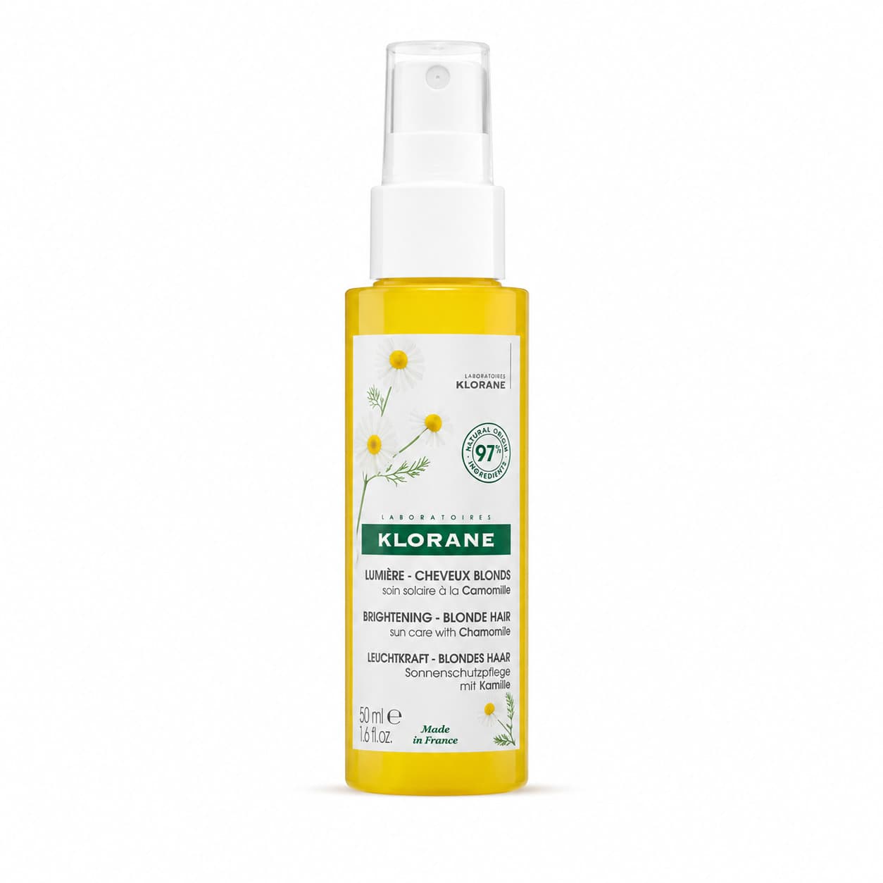 Klorane Camomilla - Spray Trattamento Illuminante Schiarente 100 ml