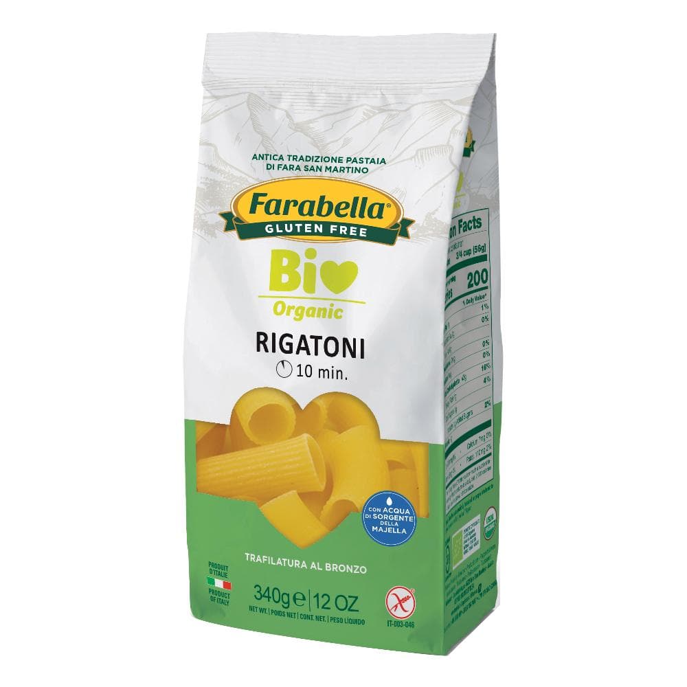 Farabella Bio Pasta Rigata di Mais e Riso Senza Glutine 340 g