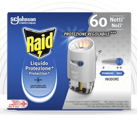 Raid® LIQUIDO ELETTRICO PROTEZIONE + BASE