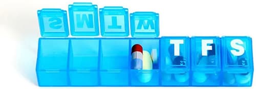PORTAPILLOLE MEDS SETTIMANALE