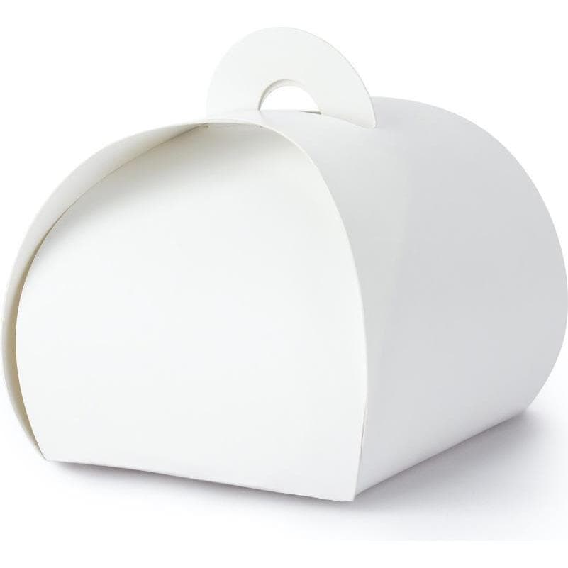 Partydeco Scatole regalo bianche (10 pz.)