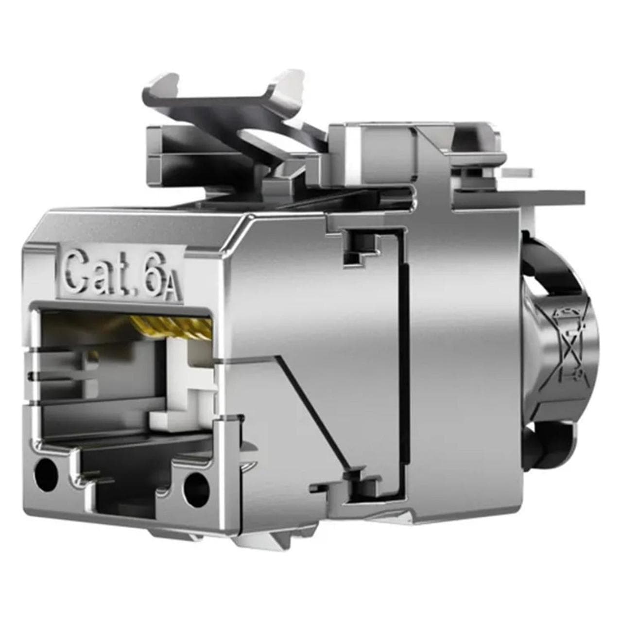 Telegärtner TEGA J00029A6000 AMJ-SL Modulo Cat.6A T568A (Accessori di rete, Modulo Keystone), Accessori di rete