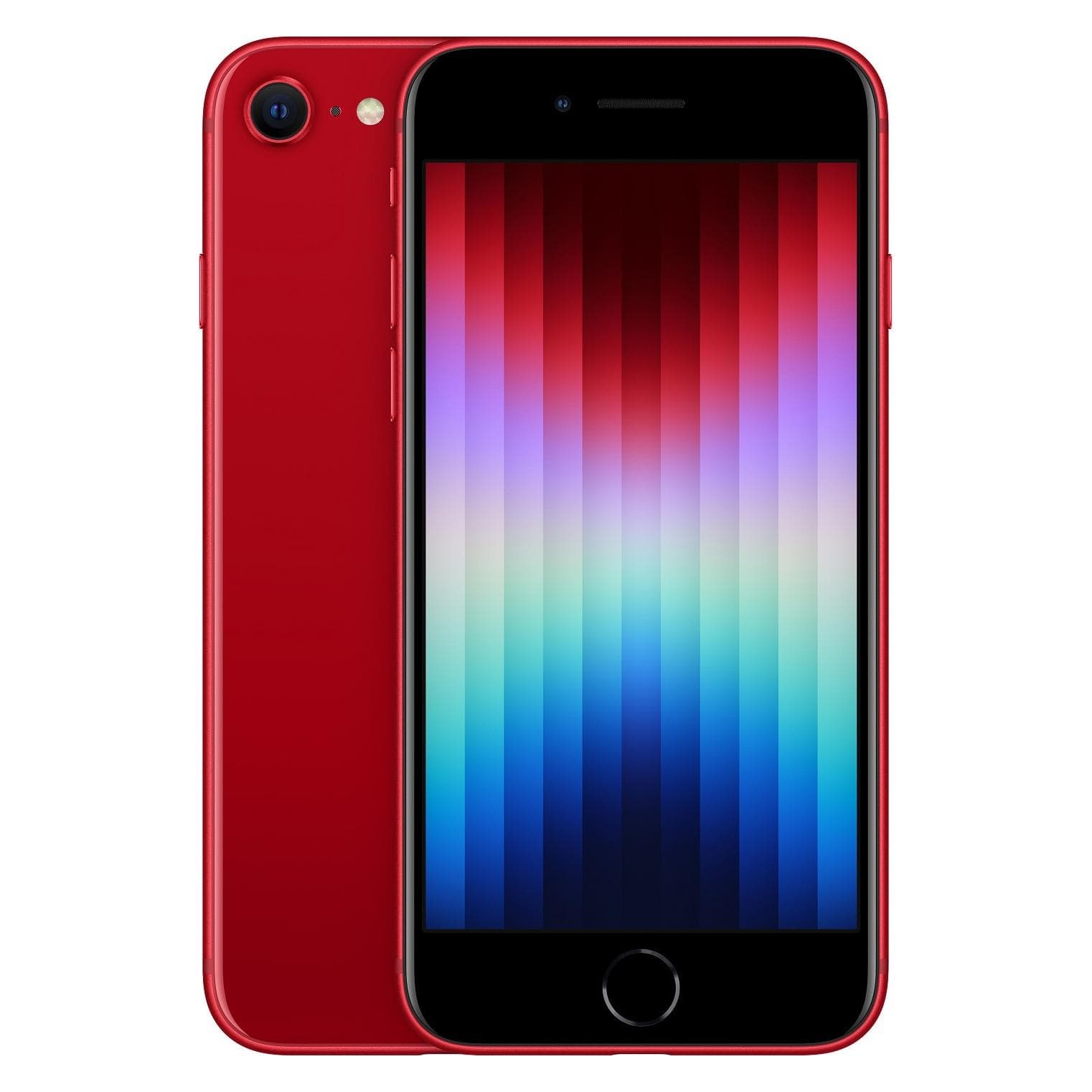 Apple iPhone SE (3rd Gen) (64 GB, (PRODUCT)RED, 4.70", SIM + eSIM, 5G), Smartphone, Rosso